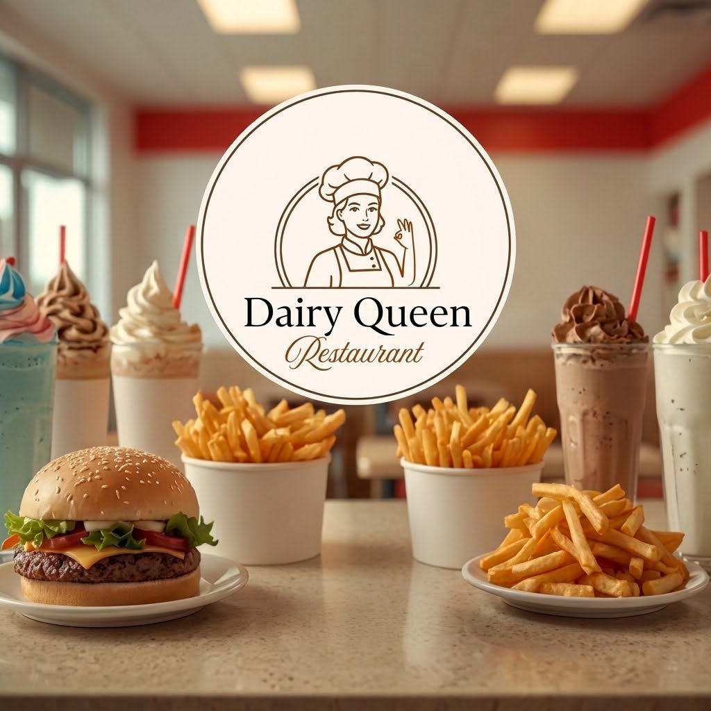 Dairy Queen menu board showing Blizzard treats and prices
